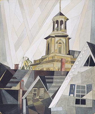 After Sir Christopher Wren Charles Demuth, Classic Art Prints, A4 Poster, Famous Artists, Wren, Art Abstrait, Art Moderne, Vintage Wall Art, Metropolitan Museum Of Art