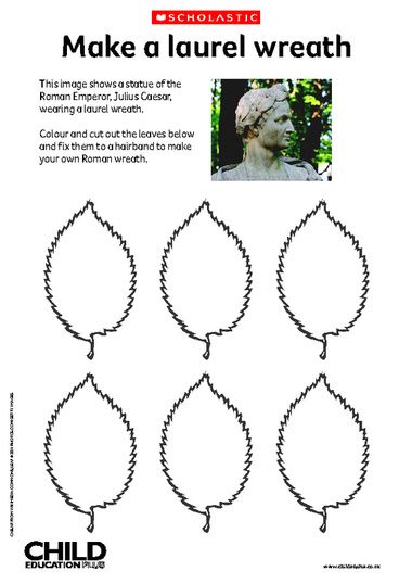 Make a Laurel Wreath and dress as Francesco Petrarca (Petrarch), early Renaissance book hunter and lover of all things classical Roman Laurel Wreath, Laurel Wreath Diy, Roman Wreath, Greek Civilization, School Event Dress, Toga Party, Crown Template, Leaves Headband, Summer Reading Program