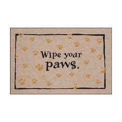 Wipe Your Paws Doormat Wipe Your Paws, Indoor Outdoor Carpet, Funny Doormats, Dog Themed, Outdoor Carpet, Outdoor Door Mat, Welcome Mats, Decor Interior Design, Accent Colors