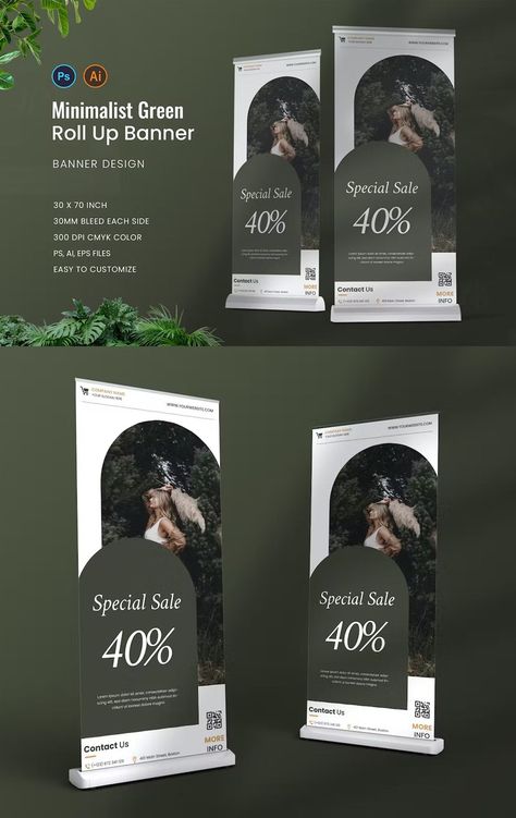 Roll Banner Design, Roll Up Banner Design, Roll Banner, Roll Up Banner, Banner Template Design, Cmyk Color, Banner Template, Print Templates, Roll Up