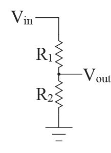 Voltage Divider Tabbed Dividers, Voltage Divider, Electronic Circuit, Continental Divide, Electronics Circuit, Calculator, Circuit, Divider, Electronics