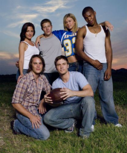 The Friday Night Lights cast had a beautiful mini-reunion Tim Riggins, Light Movie, Beau Mirchoff, Step Up Revolution, Love Simon, Minka Kelly, Taylor Kitsch, Chad Michael Murray, Clear Eyes