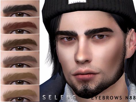 The Sims 4 Eyebrows, Cc Makeup, Sims 4 Hair Male, Sims 4 Cc Eyes, The Sims 4 Skin, Sims 4 Cc Kids Clothing, The Sims 4 Pc, Guys Eyebrows, Sims 4 Cc Makeup