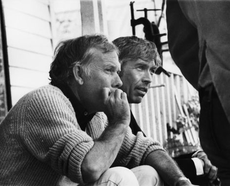 Albert Galera on Twitter: "Sam Peckinpah and James Coburn on the set of Pat Garrett and Billy the Kid (1973).… " Angry Ghost, Warren Oates, James Coburn, Pat Garrett, Sam Peckinpah, Wild Bunch, The Wild Bunch, Peter O'toole, Billy The Kid