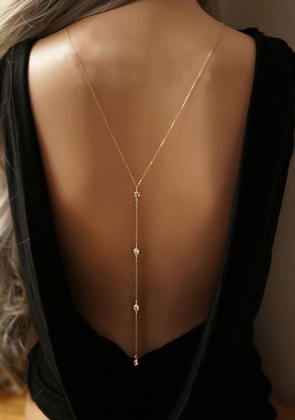 Jóias Body Chains, Formal Necklace, قلادات متدلية, Body Necklace, Body Chains, Back Necklace, Buy Necklace, Classy Jewelry, Fancy Jewellery