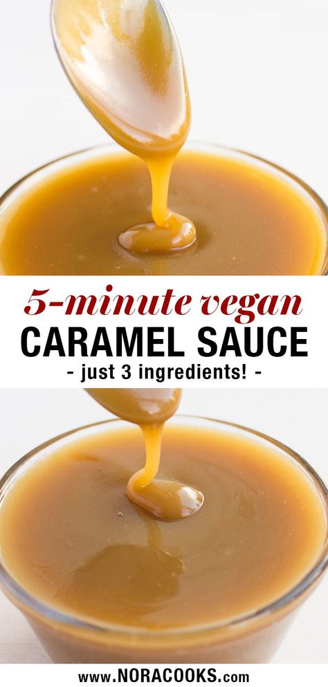 Dairy Free Caramel Sauce, Vegan Sweet Treats, Dairy Free Caramel, Vegan Caramel Sauce, Gf Food, Caramel Recipes Sauce, Vegan Caramel, Vegan Bakery, Desserts Vegan