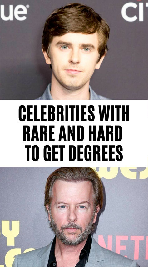 We don't usually link celebrities with intellectuals but boy, were we humbled. Here are some famous stars with degrees you were to scared to pursue. Famous Book Characters, 5 Star Food, Actor And Actress, Celebrity Bedrooms, Famous Celebrity Couples, Crazy Celebrities, Bad Logos, Actors Then And Now, Famous Twins