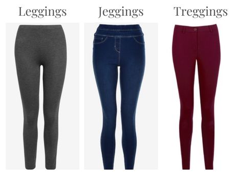 What are Treggings? Treggings are ‘upgraded leggings’ stylishly tweaked to look like trousers. As jeggings are to jeans, so treggings are to trousers. Find out how treggings are different to jeggings and leggings, and find out how to wear them #treggings #leggings #jeggings #howtoweartreggings #fashion #styleinspo #outfits #fashiontrends Jeggings Outfit Casual, Jeggings Outfit Fall, Legging Jeans Outfit, Types Of Leggings, Jeggings Outfit, Fashion Week Aesthetic, Autumn Fashion Work, Lifestyle Ideas, Fashion Aesthetics