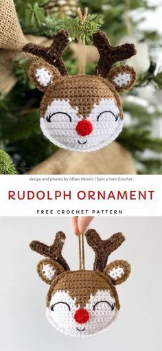 Crochet Ornaments Free Pattern, Crochet Christmas Ornaments Free, Christmas Cuties, Crochet Free Patterns, Crochet Ornament Patterns, Crocheted Christmas, Crochet Xmas, Crochet Christmas Decorations, Crochet Christmas Trees