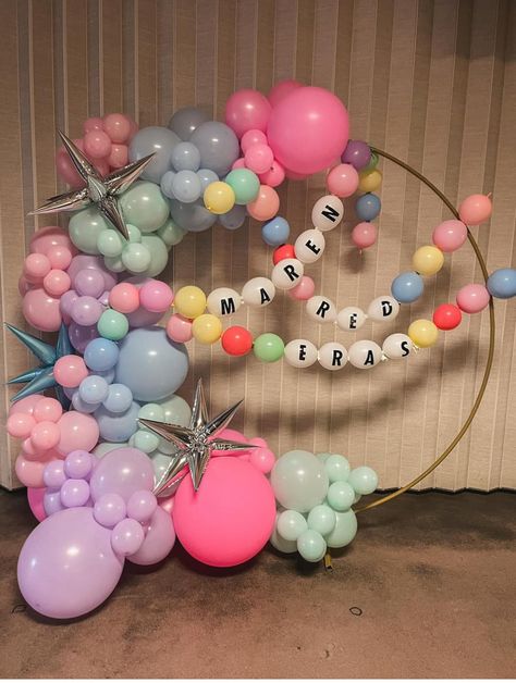 Birthday Party Taylor Swift, Taylor Swift Birthday Party, Taylor Swift Birthday Party Ideas, Taylor Swift Party, Taylor Swift Birthday, Golden Birthday, 10th Birthday Parties, Custom Balloons, 11th Birthday