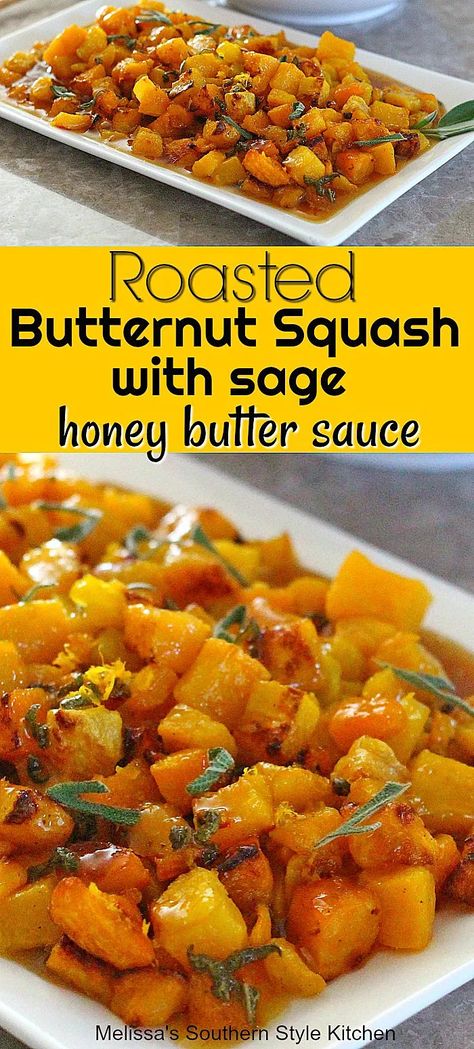 Honey Butter Sauce, Sage Honey, Butternut Squash Recipe, Best Vegetable Recipes, Vegetable Side Dishes Recipes, Couscous Recipes, Butternut Squash Recipes, Dressed To Impress, Potato Side Dishes