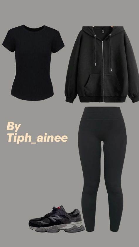 outfit_ideas’ NEW BALANCE 9060 NOIR 9060 Outfit, New Balance 9060 Outfit, New Balance Outfit, New Balance 9060, Swag Outfits For Girls, Aesthetic Women, Fall Fits, Winter Fits, Rainy Day Outfit