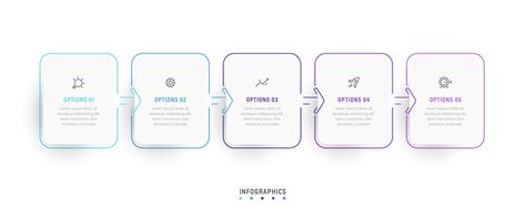 Label Design Template, Process Diagram, Process Flow Diagram, Process Flow, Vector Infographic, Flow Chart, Label Design, Being Used, Design Template