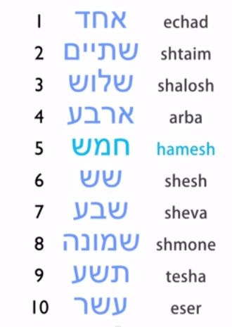 Counting to 10 in Hebrew. Hebrew Numbers, Hebrew Language Learning, Hebrew Language Words, Hebrew Vocabulary, Messianic Judaism, Jewish Learning, Hebrew Lessons, Hebrew School, Hebrew Roots