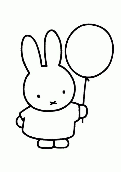 Balloon Coloring Pages - Best Coloring Pages For Kids Balloon Coloring Pages, Best Coloring Pages, Free Kids Coloring Pages, Rabbit Drawing, Its A Boy Balloons, Kids Zoo, Bunny Coloring Pages, Bunny Drawing, Bear Coloring Pages