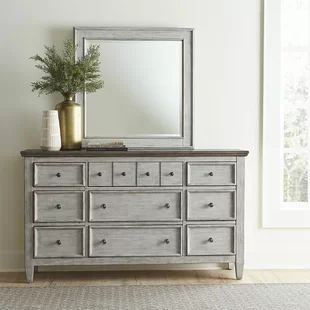 Marion Kelly Clarkson | Wayfair Rattan Dresser, Solid Wood Dresser, Bedroom Upgrade, 9 Drawer Dresser, Queen Panel Beds, Bedroom Panel, Wood Dresser, Panel Headboard, Design Board