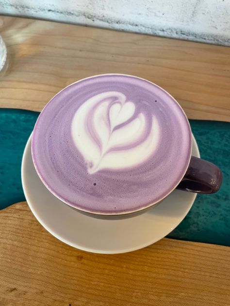 latte aesthetic ube purple filipino food aesthetic drinks purple drinks ube ube latte aesthetic coffee fall coffee shop philippines Purple Meals Aesthetic, Coffee Purple Aesthetic, Purple Drink Aesthetic, Purple Coffee Aesthetic, Lavender Restaurant, Purple Drinks Aesthetic, Ube Aesthetic, Purple Fall Aesthetic, Purple Coffee Shop