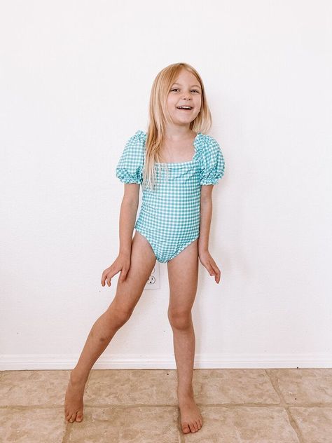 Cute Girls Kids One Piece Swimsuit - The Overwhelmed Mommy Kids One Piece, Baby Boy Swim Trunks, Kids Swimsuit, Baby Swimsuit, Boys Swim Trunks, Boys Swim, Mom Blog, My Size