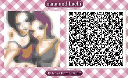 Acnh Anime Codes, Nana Animal Crossing, Acnh Nana, Acnh Cat Custom Design, Hachi A Dogs Tale, Nana And Hachi Art Official, Nana And Hachi, Nana And Hachi Cat And Dog, Nana Anime