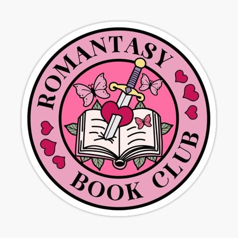 Book Tropes Stickers for Sale | Redbubble Romantasy Book, Book Tropes, Bookish Aesthetic, Pink Stickers, Sticker Design Inspiration, Gift Ideas Christmas, Aesthetic Sticker, Book Cafe, Kindle Cover