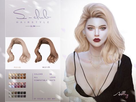 The curly hair for The Sims 4. Found in TSR Category 'Sims 4 Female Hairstyles' Sims 4 Cc S Club Hair, Sims 4 S Club Hair, S Club Sims 4 Hair, Sims 4 The Sims Resource, Mods Sims 4, Sims 4 Tsr, The Sims 4 Skin, Sims 4 Anime, Pelo Sims