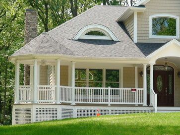 Traditional Porch With Gazebo Porch Design Ideas, Pictures, Remodel and Decor Craftsman Style Gazebo, Front Porch With Gazebo, Front Porch Gazebo Ideas, Wrap Around Porch With Gazebo, Gazebo Porch Ideas, Wrap Around Screen Porch, Gazebo Front Porch, Porch Gazebo Ideas, Porch With Gazebo