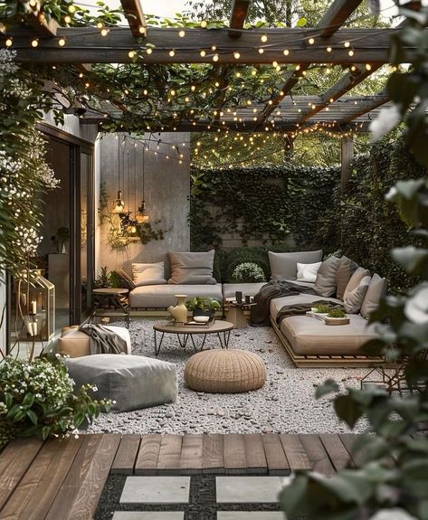 Garden Sitting Areas, Outside Room, Outdoor Sitting Area, Backyard Inspiration, Terrace Design, Backyard Inspo, Outdoor Decor Backyard, Backyard Makeover, Outdoor Patio Decor