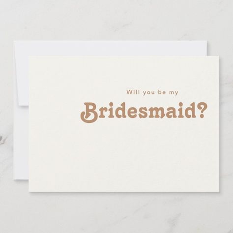 Retro Beach  Ivory Bridesmaid Proposal Card  Zazzle Beach Bridesmaid Proposal, Beach Bridesmaid, Beach Bridesmaids, Bridesmaid Proposal Card, Retro Beach, Bridesmaid Proposal Cards, Will You Be My Bridesmaid, Be My Bridesmaid, Bridesmaid Proposal