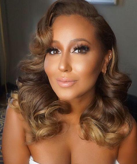 Saturday I got the opportunity to do @adrienne_bailon makeup!Adrienne is wearing "Rae" lashes #jomichelleartistrylashes #orlandomakeupartist Celebrity Wedding Makeup, Makeup Colorful, Adrienne Bailon, Makeup Hairstyles, Trendy Makeup, Sleek Hairstyles, Creative Hairstyles, Wedding Hair And Makeup, Hair Journey