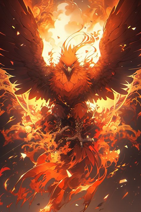 Phenix Character Design, Phoenix Fantasy Art, Fenix Art, Phoenix Oc, Fire Creature, V Rising, Phoenix Bird Art, Phoenix Artwork, Arabian Desert