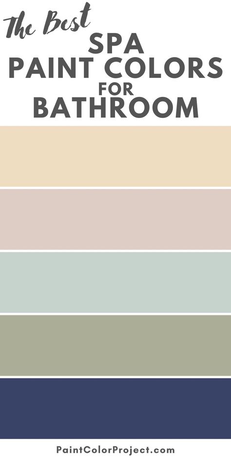 These spa paint colors for bathroom are perfect for ultimate relaxation. Pick your favorite and transform your bathroom today. Small Bathroom Paint Colors 2024, Bathroom Colors For Small Bathrooms, Girls Bathroom Colors, Kids Bathroom Paint Colors, Paint Colors For Bathroom, Paint Colors For Bathrooms, Spa Paint Colors, Colors For Bathrooms, Kids Bathroom Paint