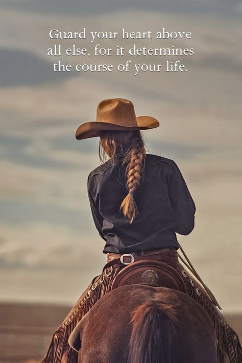 Christian Cowgirl, Rodeo Quotes, The Fireman, Inspirational Horse Quotes, Western Quotes, Horse Riding Quotes, Cowboy Quotes, Cowgirl Quotes, Life Management