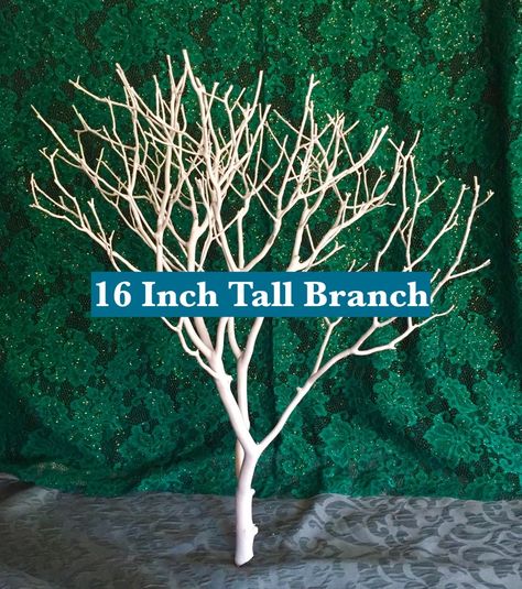 One Or Two 16 Tall Manzanita Branches Mini Centerpiece | Etsy Manzanita Branch Centerpieces, Manzanita Centerpiece, Tree Branch Centerpieces, Centerpiece Party, Tree Centerpiece, Branch Centerpieces, Manzanita Tree, Manzanita Branches, Branches Diy