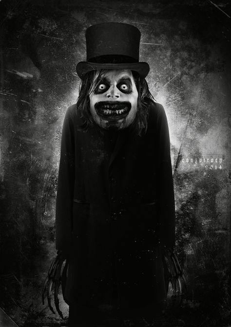 The Babadook monster The Babadook, The Boogeyman, Creepy Horror, Horror Icons, Creepy Art, Classic Horror, Scary Movies, Beetlejuice, Movie Art