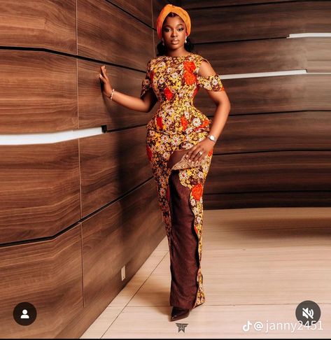 Beautiful Ankara Skirt And Blouse, African Prom Dresses Ankara, Ankara Asoebi, Skirt And Blouse Styles, Long Gown Styles, Ankara Skirt And Blouse Styles, Ankara Dress Designs, Ankara Short Gown Styles, Ankara Skirt And Blouse