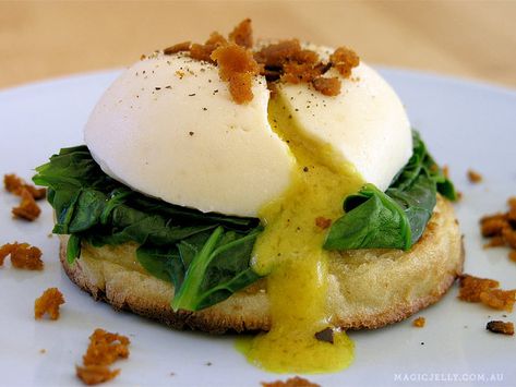 Egg Magic, Soft Poached Eggs, English Mustard, Recipe For Hollandaise Sauce, Eggs Benedict Recipe, Arrowroot Flour, Vegan Egg, Firm Tofu, Breakfast And Brunch