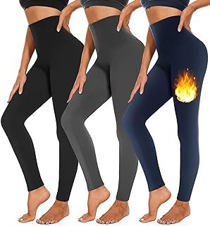 Amazon.ca : winter Winter Workout Leggings, Winter Yoga, Athleisure Brands, Thermo Leggings, Fleece Lined Leggings, Thermal Pants, Lined Leggings, Thermal Leggings, Warm Leggings