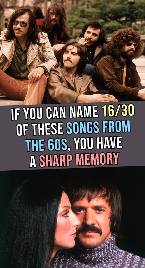 If You Can Name 16/30 Of These Songs From The 60s, You Have A Sharp Memory Annoying Songs, Pralines Recipe, Woodstock Photos, Random Hacks, Tv Trivia, We Built This City, Cotton Eyed Joe, Rap Art, Deficiency Symptoms