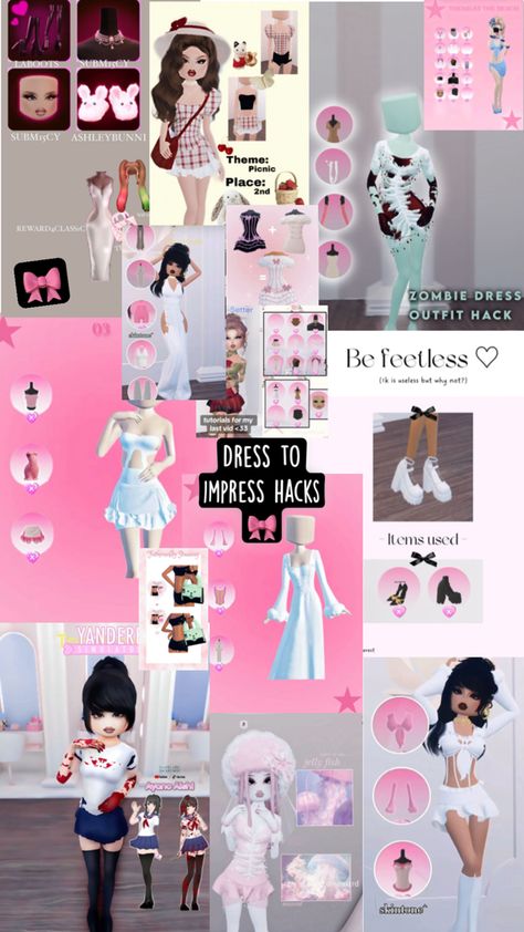 <3 Zombie Dress, Outfit Hacks, Animal Crossing, Dress To Impress, Outfit Ideas, Pins, Quick Saves