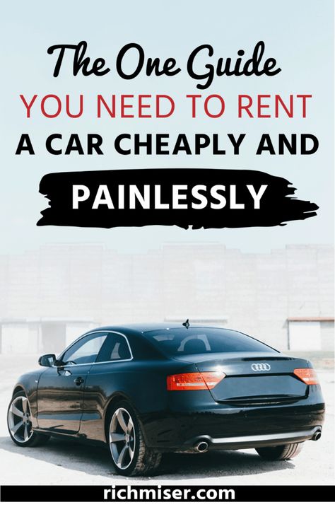 Car Rental Hacks, Rental Car Hacks, Drive Safe Quotes, Rental Hacks, Rental Car, Finance Investing, Car Rentals, Cheap Car, Rent A Car