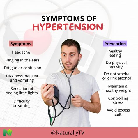 Did you know that the "silent enemy" may be closer than you think? 😱  High blood pressure doesn't always show clear signs, but it can cause headaches, dizziness, and fatigue.  To keep it at bay, exercise, stay healthy, and reduce stress! 🧘‍♂️✨  Take care of your heart, it's the engine of your life! ❤️ #naturallytv #symptoms #hypertension #takecareofyourself #healthylife #04oct Hypertension Symptoms Signs, Exercise To Lower Blood Pressure, What Is Blood Pressure, Diastolic Blood Pressure High, Blood Pressure Symptoms, Normal Blood Pressure, Blood Pressure, Healthy Weight, Headache