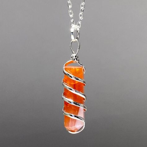 Carnelian Jewelry, Carnelian Crystal, Gemstone Pendant Necklace, Carnelian Pendant, Tourmaline Pendant, Pendant With Chain, Gemstone Necklace Pendant, Crystal Necklace Pendant, Keep Jewelry