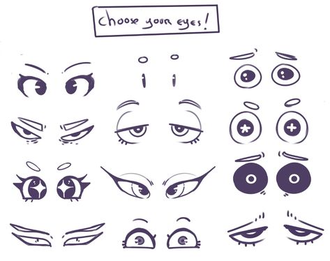 Drawing Tutorial Face, Drawing Help, Cartoon Eyes, Reference Drawing, Drawing Expressions, Art Help, Anime Eye Drawing, Anime Drawings Tutorials, Drawing Stuff