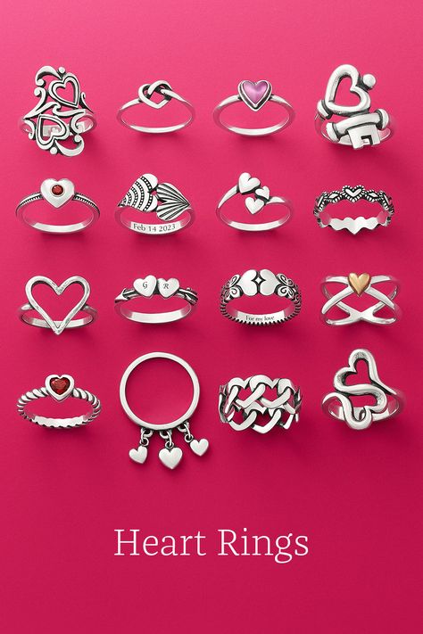 We’re looking back on some of your favorites from this year - and these rings say it all, straight from the ❤️. James Avery Rings Aesthetic, Dance Shirts Ideas, Honey Suckle, James Avery Rings, Simple Rings, Delicate Wedding, James Avery Jewelry, Expensive Jewelry Luxury, Dance Shirts