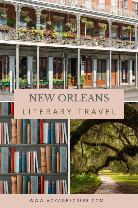 Book Retreat, New Orleans Travel Guide, Literary Travel, Visit New Orleans, Leaving On A Jet Plane, Travel Bucket List Usa, New Orleans Travel, Travel Reading, Jet Plane