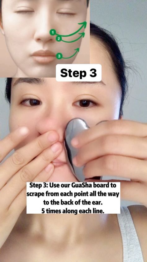 Guasha Routine, Smile Lines, Nasal Congestion, Acupressure Points, Acupressure, Beauty Secrets, Hair Ideas, Wrinkles, The Face