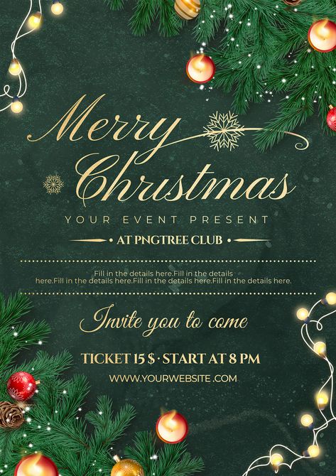 Christmas delicate style dark green invitation#pikbest#templates Christmas Invitation Card Design, Dark Green Invitation, Christmas Invitations Ideas, Christmas Design Poster, Christmas Advertising Design, Christmas Advertisement, Christmas Invitation Card, Christmas Poster Design, Green Invitation