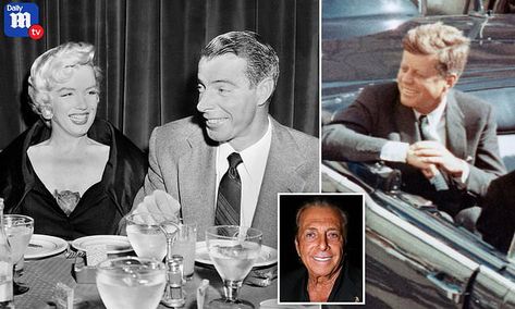 Godfather actor says he knows which mobster REALLY assassinated JFK Carlo Gambino, Jfk Assasination, California State Flag, History Articles, Australia Home, Mysteries Of The World, Scary Facts, Joe Dimaggio, Historical Moments