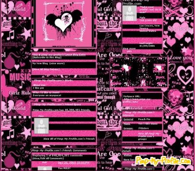 Emo Quotes & Stars Myspace Layouts - Pimp-My-Profile.com Myspace Profile Aesthetic, Old Myspace Layout, Myspace Emo Aesthetic, Old Myspace Profiles, 2000s Myspace Aesthetic, Myspace Aesthetic Layout, My Space Profile Layout, Myspace Core, Myspace Wallpaper