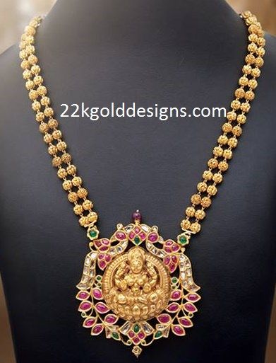 Nakshi Balls, Bridal Gold Jewellery Designs, Gold Necklace Designs, Bridal Gold Jewellery, Gold Jewellery Design, Ethnic Style, Jewellery Designs, Ball Chain, Ethnic Fashion